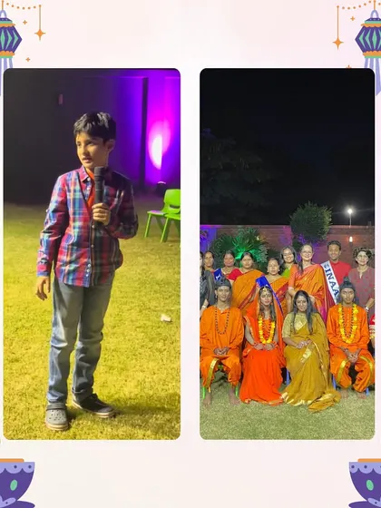 The grand finale of our Ramayana celebration, with our team and performers who brought the story to life. It was a beautiful community event filled with joy and culture.