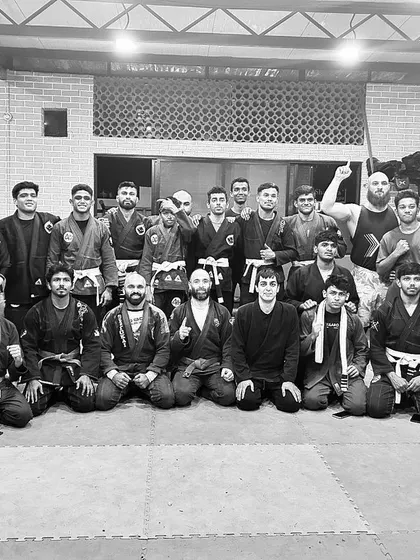 This is our grappling team. We train hard, we push each other, and we grow together. The bond we build on the mats is strong. Remember why you started.
