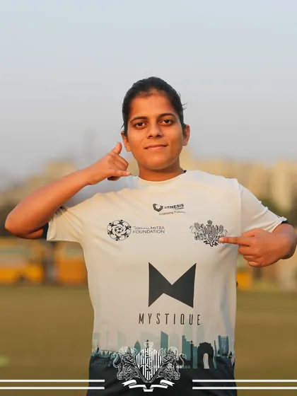 "Call me." A playful yet confident pose from one of our players, showing the personality and camaraderie within the team.