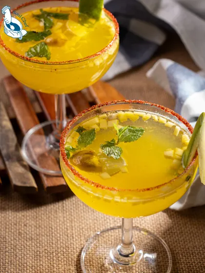 Spice up your event with my Mango Chilli Cooler. This refreshing mocktail is the perfect balance of sweet and spicy, making it a crowd-favorite at sundowners, brunches, and festive parties.