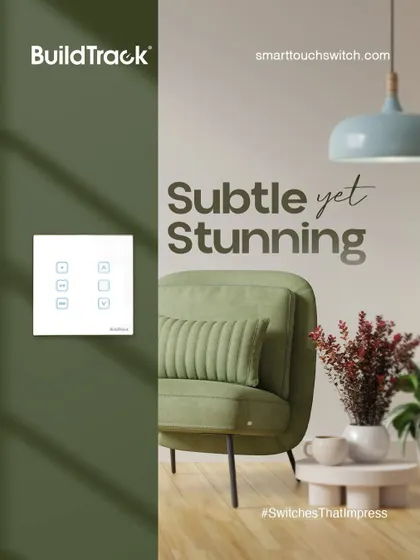 Understated design, unmatched impact. I create smart switches that blend in beautifully with your decor and stand out effortlessly for their style and function.