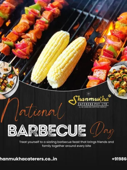 Celebrate with our plant-powered barbecue, featuring smoky and flavorful grilled vegetable and paneer skewers.