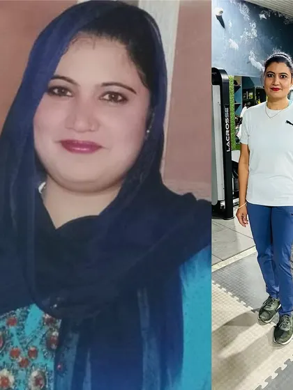 Another incredible weight loss transformation. My programs are designed for real women who are ready to work for their goals.