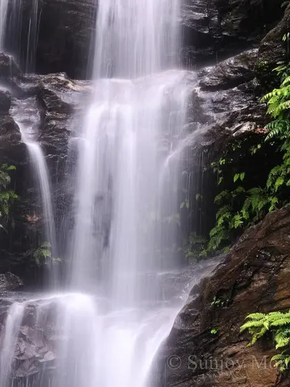 Jal. Paani. Water. A waterfall cascades over rocks, the very elixir of life. It is fluid, forever flowing, and softer than anything, yet it moves mountains. We must respect it.
