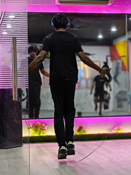 Jump rope isn't just for kids. It's a fundamental part of our cardio training, perfect for improving footwork, agility, and stamina before you even touch the gloves.
