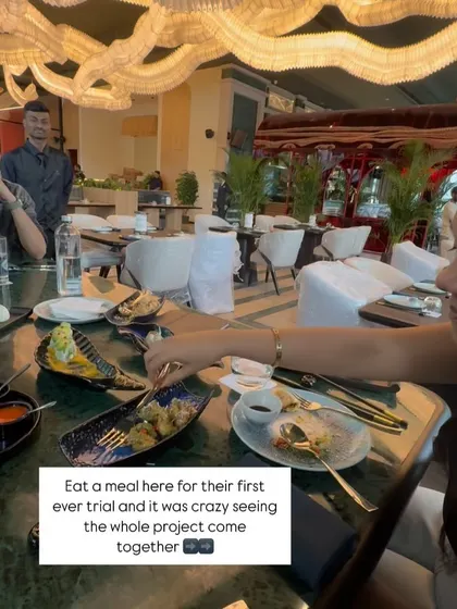 The best moment: having the first-ever trial meal at the completed Koko Hyderabad. Seeing the whole project come together with food, drinks, and ambiance is what makes it all worth it.