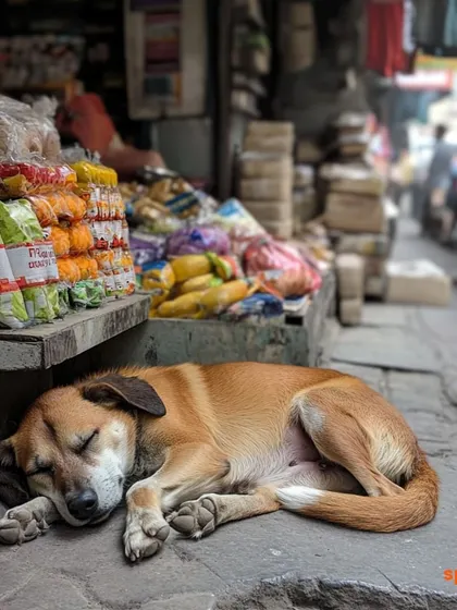 The forgotten souls of the city. This story follows Rani, a stray dog in Delhi, as she navigates life amidst the city's pollution, highlighting the silent struggles of our street animals.
