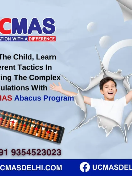 Let your child learn different tactics for solving complex calculations with the UCMAS Abacus Program. We break down difficult problems into manageable steps, making math accessible and fun.