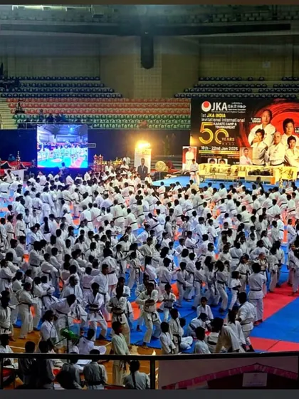 The sheer number of participants at a JKA national event demonstrates the strength and reach of our organization. Every student in a white gi shares a common dedication to the principles of traditional Shotokan karate.