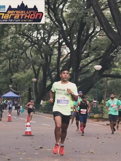 A throwback to the 2017 Shriram Properties Bengaluru Marathon. This was back when I was focused on road running, before the trails called.