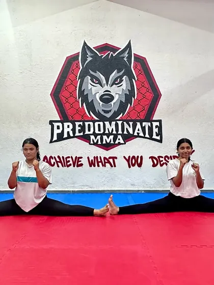 Stretching increases your flexibility and helps loosen your muscles. I guide my students through partner stretches like the full side split.