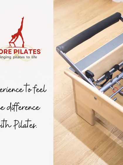 Experience the difference with Pilates on our top-tier equipment. Every detail is designed for a smooth, effective, and safe session.