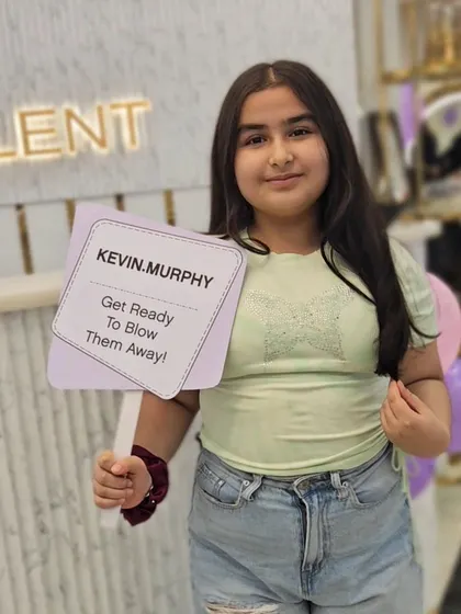 Everything feels better after a relaxing hair spa, even for our youngest clients. This young lady is ready to blow them away with her healthy hair.