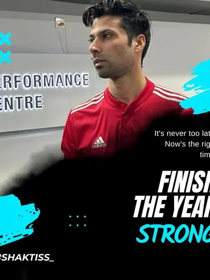 It's never too late. Now's the right time. Finish the year strong. As the captain of this Performance Center, I orchestrate strength, agility, and unwavering commitment.