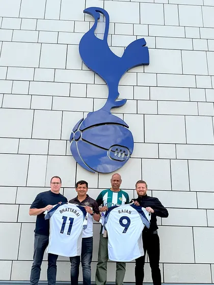 This collection documents our unique partnership, from training sessions with Spurs coaches to stadium tours, highlighting the global opportunities we offer.