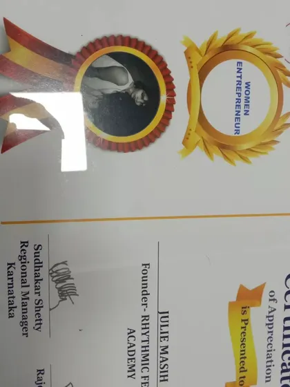 Feeling blessed and grateful to receive this Certificate of Appreciation for being a Woman Entrepreneur. Another step forward on this amazing journey.