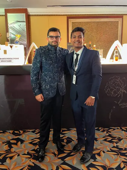 Another happy guest at a luxury hotel wedding. My team and I are comfortable and professional in any setting, from a farmhouse to a grand ballroom.