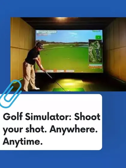 Our VR Golf Simulator allows guests to play on world-famous courses without leaving your event. It's a sophisticated and engaging experience ideal for corporate lounges and client entertainment.