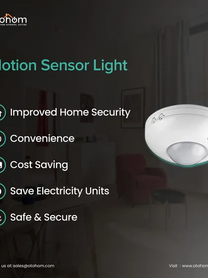 Our motion sensor lights are a simple way to improve security and save costs. They provide light only when motion is detected, which saves electricity units and adds a layer of convenience and safety.