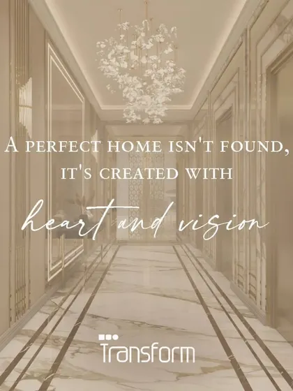 A perfect home isn't found, it's created with heart and vision. It's a careful cultivation of thoughtful design and emotional resonance.