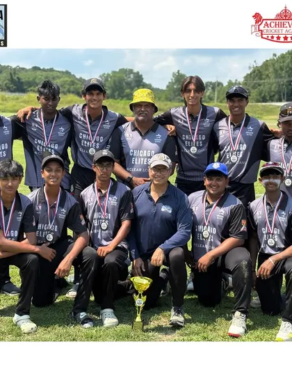 The victorious CYCA U23 team posing with their championship trophy and medals. A proud moment for our global partnership.