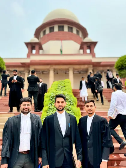 With my colleagues on the steps of the Supreme Court. The camaraderie and support within our team are vital to navigating the challenges of the legal profession and serving our clients effectively.