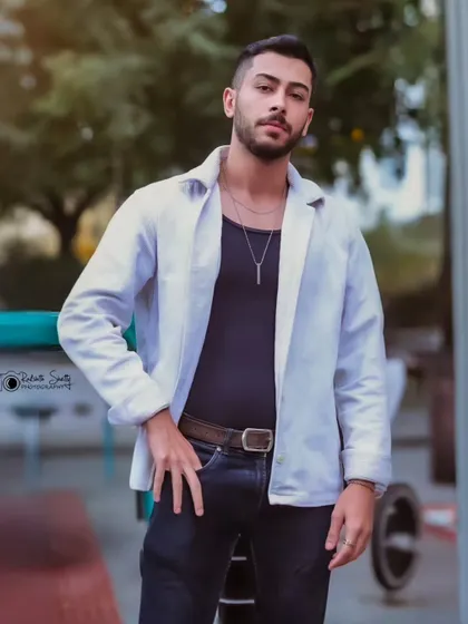 A duplicate of image 25, a confident and stylish shot.