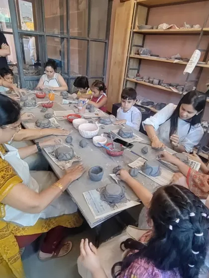 Our Mother's Day "Family of Bowls" workshop was filled with messy hands and warm hearts. Families came together to shape more than just clay; they shaped lasting memories.