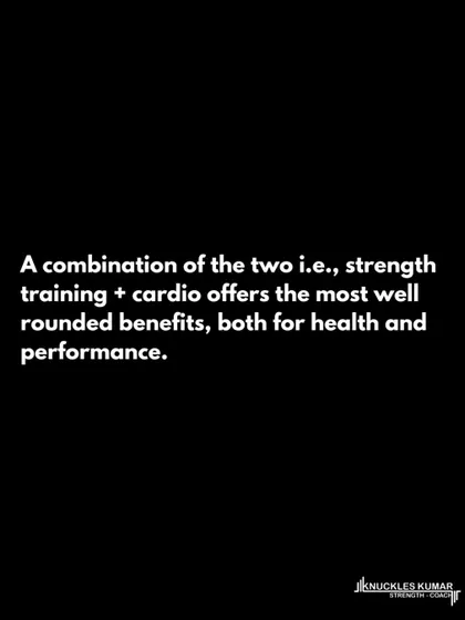 A combination of the two, known as concurrent training, offers the most well-rounded benefits for both health and performance. My programs are built on this integrated approach.