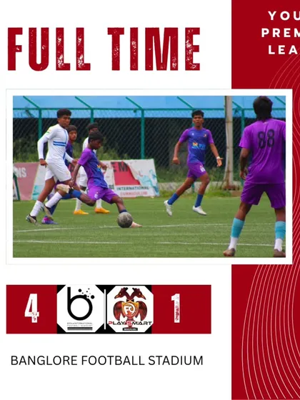 Not our day. A 1-4 loss in the Youth Premier League, but we fought hard. We learn, we grow, and we come back stronger.
