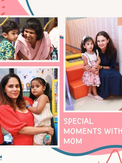 Special moments with mom. We love capturing the heartwarming bond between parents and their children during our events.