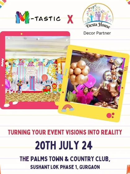 The right decor turns an event into a magical experience. We partner with talented teams like Fiesta House to bring our event visions to life with enchanting and photo-ready setups.