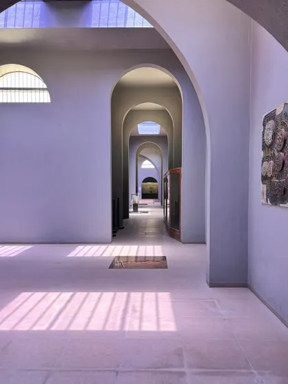 Let there be light. The way sunlight creates patterns through these arches is just beautiful. Light is the most important tool in visual storytelling.