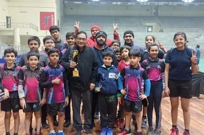 Our academy is a community that spans generations. Here, our veteran players celebrate their victories at the UP State Ranking Tournament alongside our junior athletes. This supportive environment, where players of all ages train and inspire each other, is the heart of our academy.