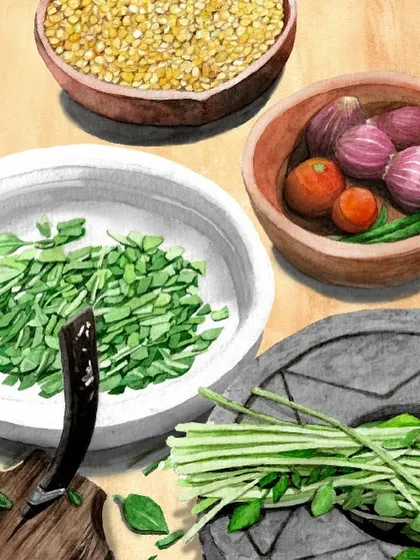 The ingredients of a family's history. We help you gather not just the recipes, but the stories and memories that come with them.