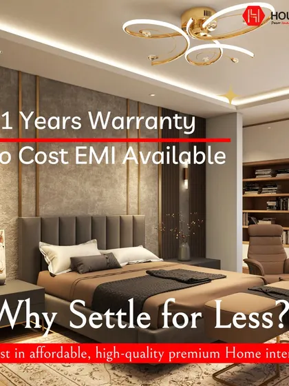 Your dream home is an investment that should last. We offer affordable, high-quality premium interiors with an 11-year warranty and zero-cost EMI options, making luxury accessible and worry-free.