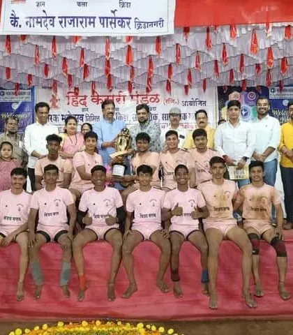 Our sub-junior team on the stage after finishing as runners-up in a toughly contested tournament.