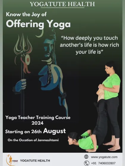 "How deeply you touch another's life is how rich your life is." Our TTC is designed for those who wish to know the joy of offering yoga as a service to others.