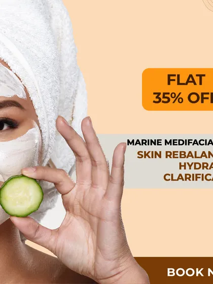 Our Marine MediFacials are designed for skin rebalancing, deep hydration, and clarification. This treatment uses the power of marine ingredients to restore your skin's health.