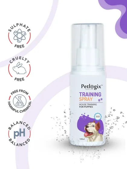 I ensure all my products are safe for your furry family members. My Training Spray is sulphate-free, cruelty-free, pH-balanced, and made without harmful chemicals.