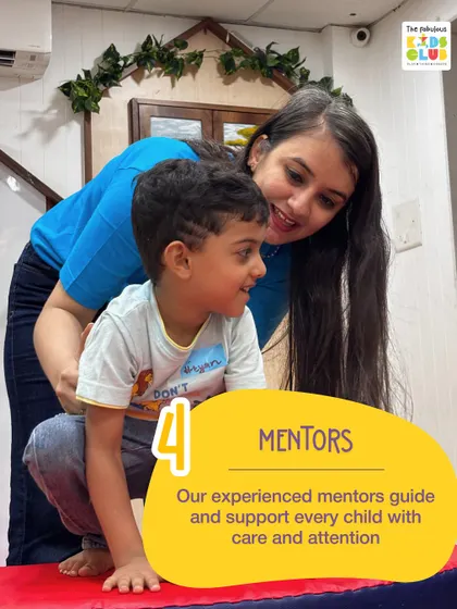 Our experienced mentors are dedicated to guiding and supporting every child with individual care and attention, ensuring they feel seen and valued.