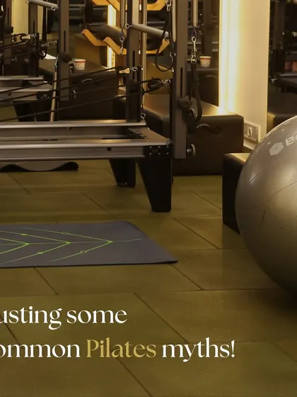 Let's bust some common Pilates myths. Our studio is a place of facts and results, where we show you what this incredible workout method can really do.