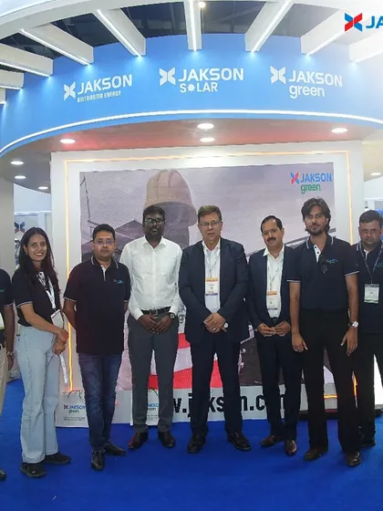 The team representing our different business verticals: Distributed Energy, Solar, and Green. This unified presence at the REI Expo demonstrates our integrated approach to energy solutions.