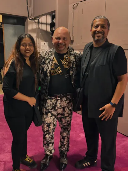 Another photo from the amazing night meeting members of Randy Brecker's ensemble. Being part of the jazz community is so inspiring.