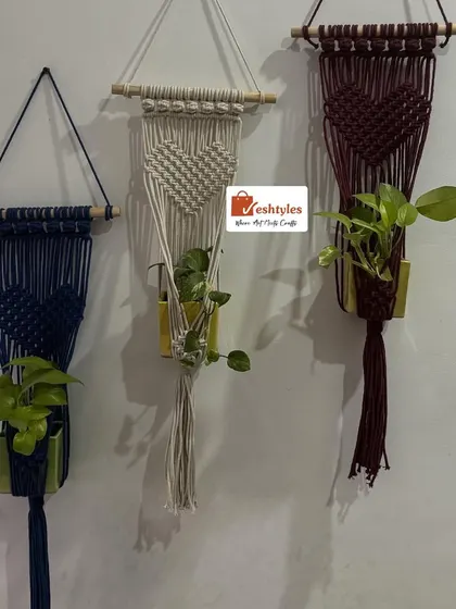 My set of three wall plant hangers is a great deal and a beautiful way to start your indoor garden.