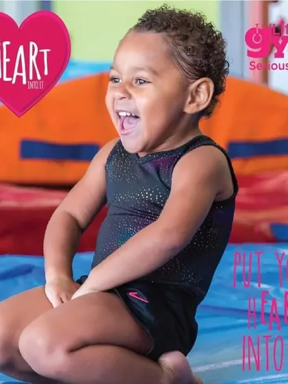 The pure joy of accomplishment. This happy face says it all. Our classes are designed to make every child feel successful and excited to learn new things.