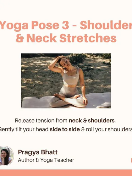 Gentle shoulder and neck stretches are essential for releasing the tension that builds up from holding and feeding a baby. Simply tilting your head from side to side and rolling your shoulders can provide immediate relief.