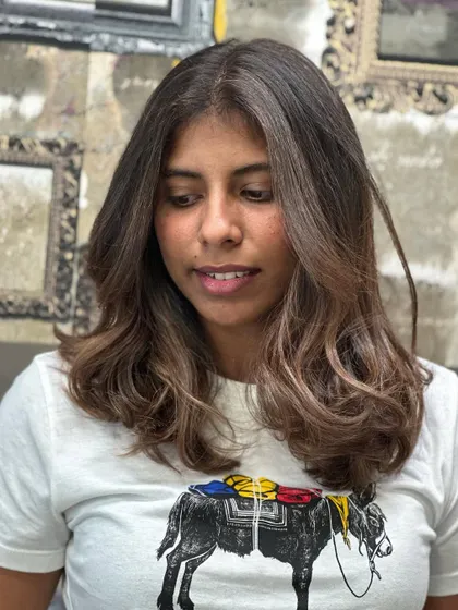 Another shot of this fearless and beautiful transformation.