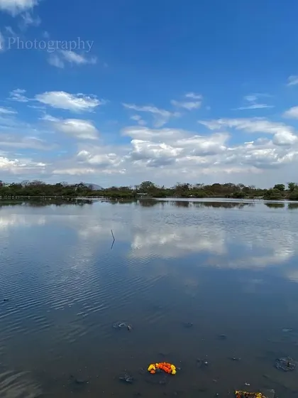 Even a beautiful sky reflected on the water cannot hide the plastic bag floating like an ugly scar. As a people, we don't seem overly concerned, but our insensitive habits are ruining the character of our natural world.