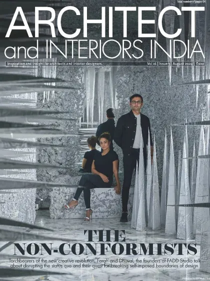 We were honored to be featured on the cover of Architect and Interiors India as 'The Non-Conformists'. This recognition speaks to our core philosophy of disrupting norms and breaking self-imposed boundaries in design to create truly original work.
